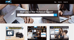 Desktop Screenshot of mactechnicalsupport.com